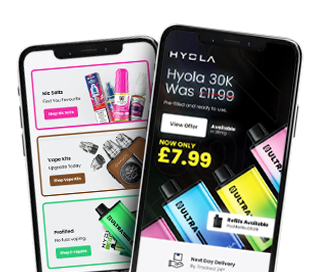Newsletter Mockup On Mobile for Vape Newsletter