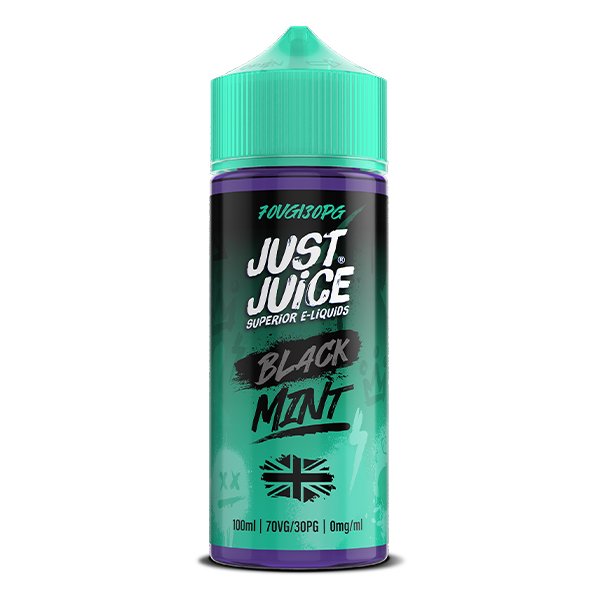 Black Mint Shortfill E-liquid by Just Juice 100ml