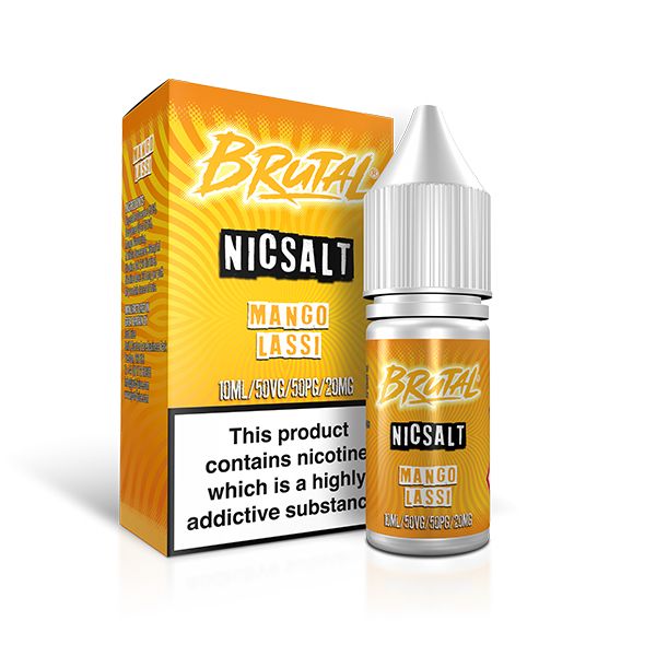 Brutal Mango Lassi Nic Salt E-Liquid by Brutal Just Juice 11mg
