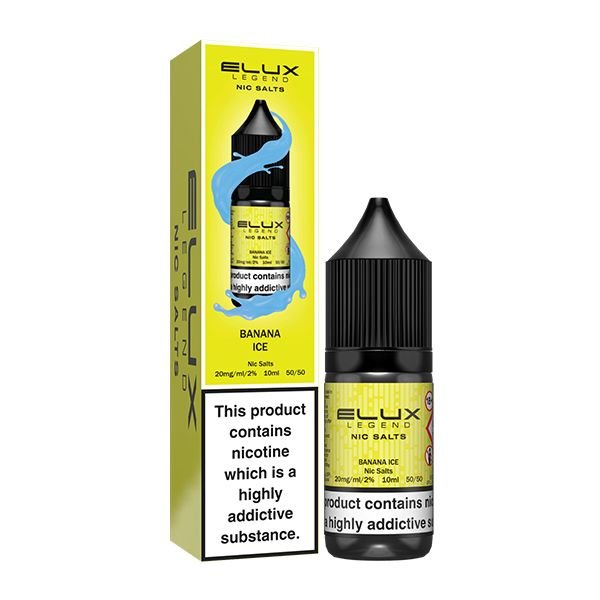 2-3.Jpg Elux Banana Ice Nic Salt E-Liquid By Elux Legend 10Mg