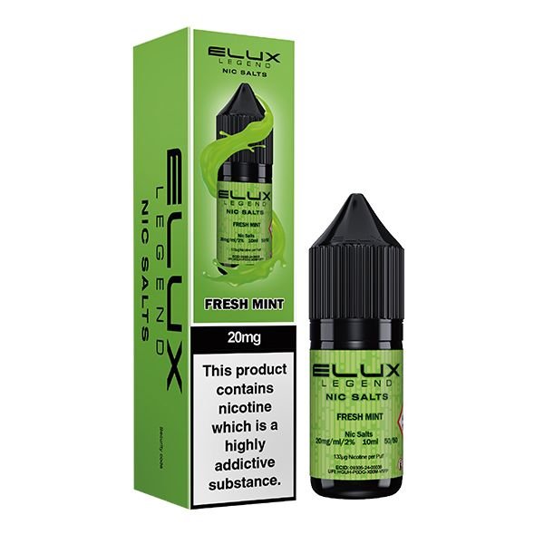 20.Jpg Elux Fresh Mint Nic Salt E-Liquid By Elux Legend 10Mg