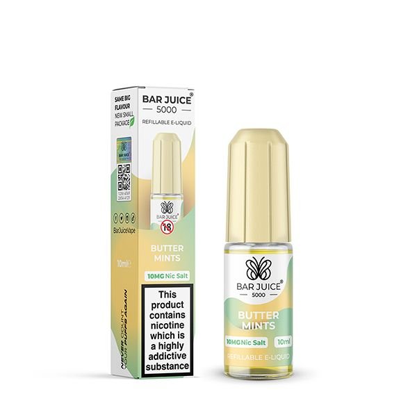 Butter Mints Nic Salt E-liquid by Bar Juice 5000 10mg