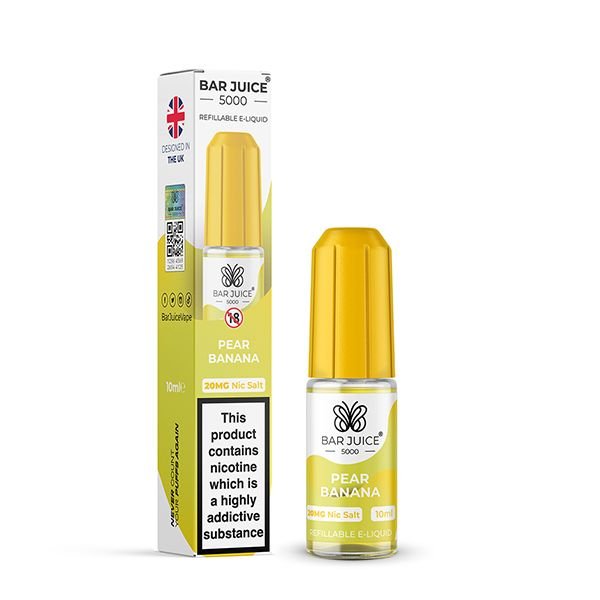 Bar Juice 5000 Pear Banana Nic Salt E-liquid by Bar Juice 5000 10mg