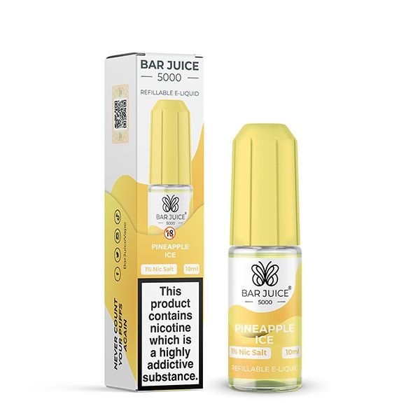Bar Juice 5000 Pineapple Ice Nic Salt E-liquid by Bar Juice 5000 10mg