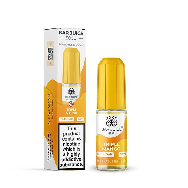 Bar Juice 5000 Triple Mango Nic Salt E-liquid by Bar Juice 5000 10mg