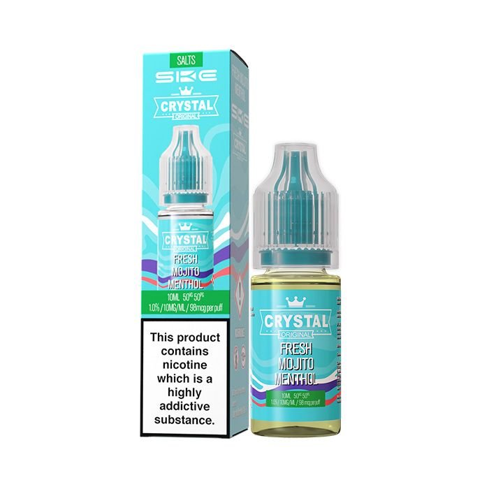 Bar Juice 5000 Fresh Mojito Menthol Nicotine Salt E-liquid by Crystal Original 10mg