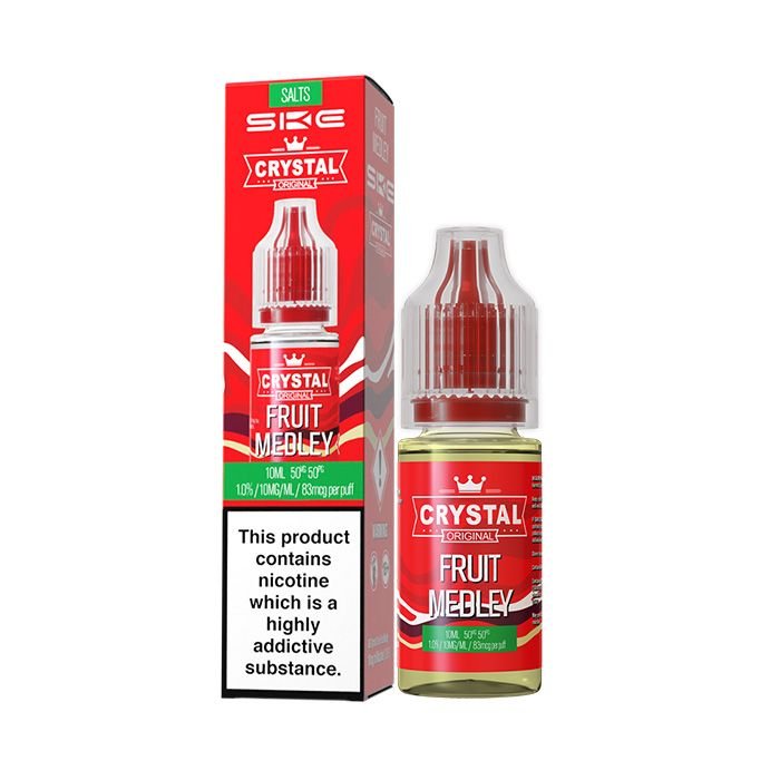Fruit Medley Nicotine Salt E-liquid by Crystal Original 10mg