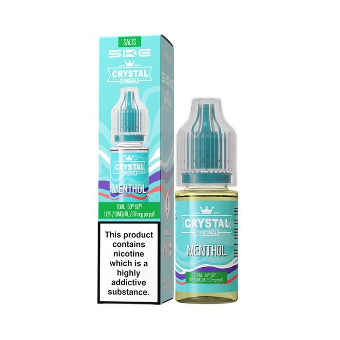 Menthol Nicotine Salt E-liquid by Crystal Original 10mg