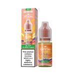Peach Mango Nicotine Salt E-liquid by Crystal Original 10mg