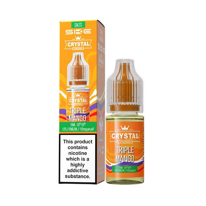Triple Mango Nicotine Salt E-liquid by Crystal Original 20mg