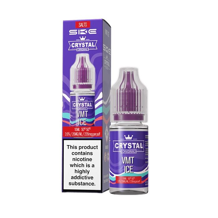 VMT Ice Nicotine Salt E-liquid by Crystal Original 20mg
