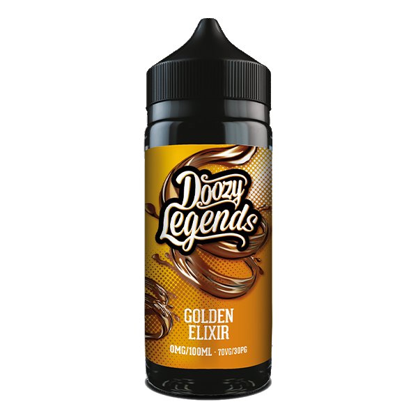 Golden Elixir Shortfill E-liquid by Doozy Vape Co 100ml