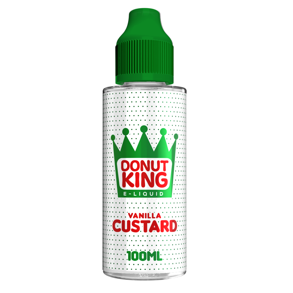 Vanilla Custard Shortfill E-liquid by Donut King 100ml