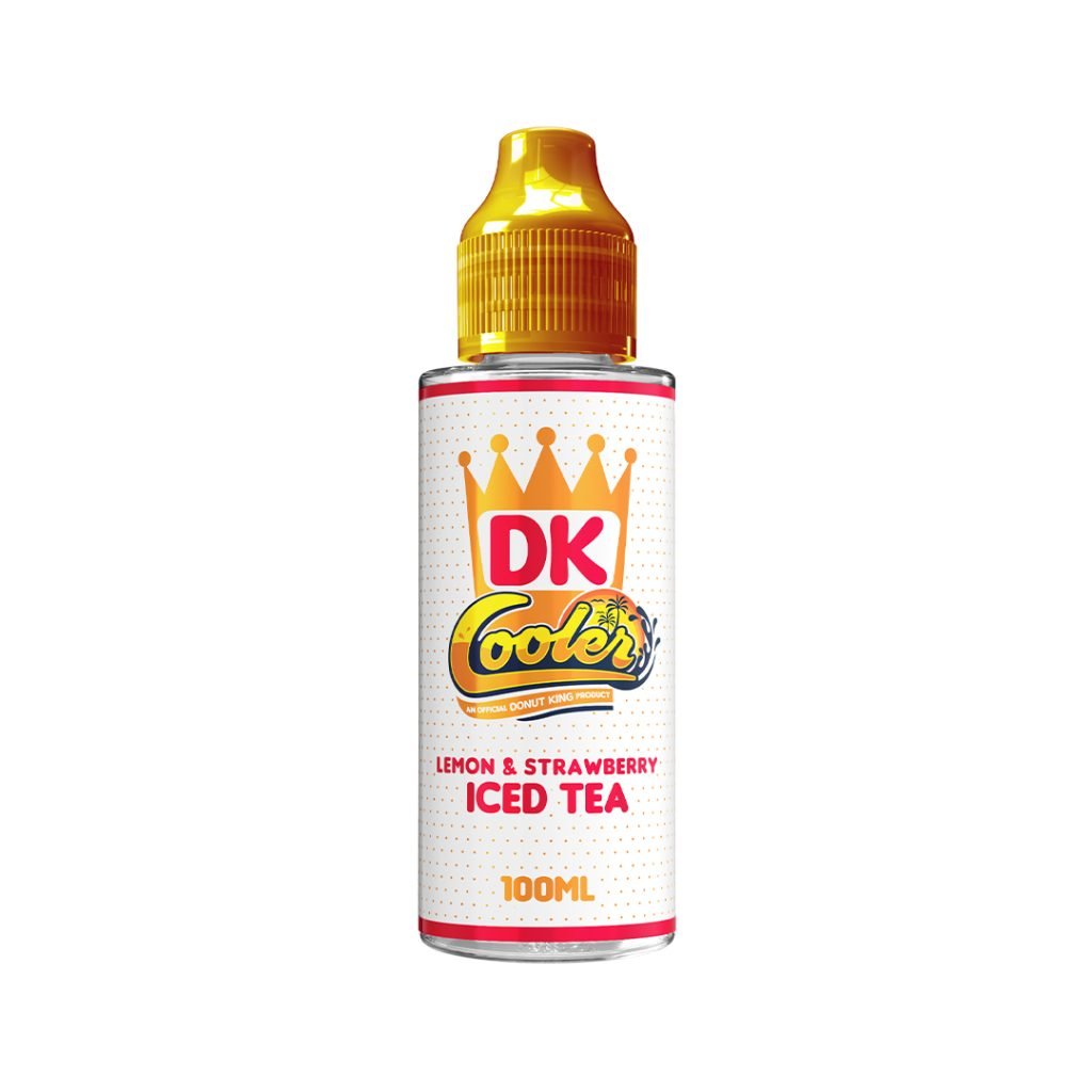 Lemon Strawberry Ice Tea Shortfill E-liquid by Donut King 100ml