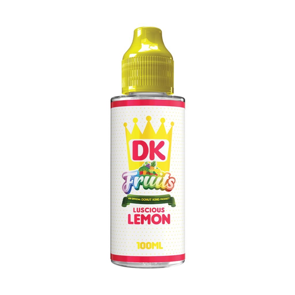 Luscious Lemon Shortfill E-liquid by Donut King 100ml