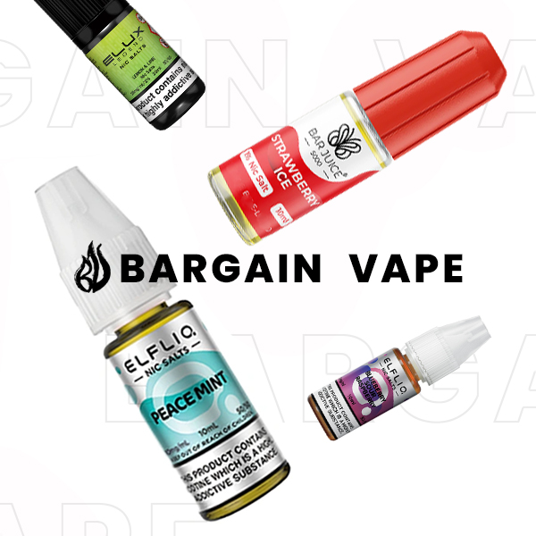 Bargain Vape Shop Newsletter Banner Illustration