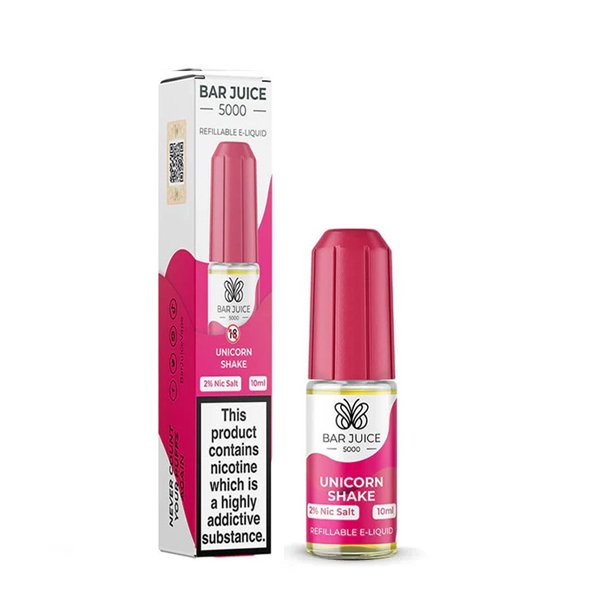 Bar Juice 5000 Unicorn Shake Nic Salt E-liquid by Bar Juice 5000 10mg