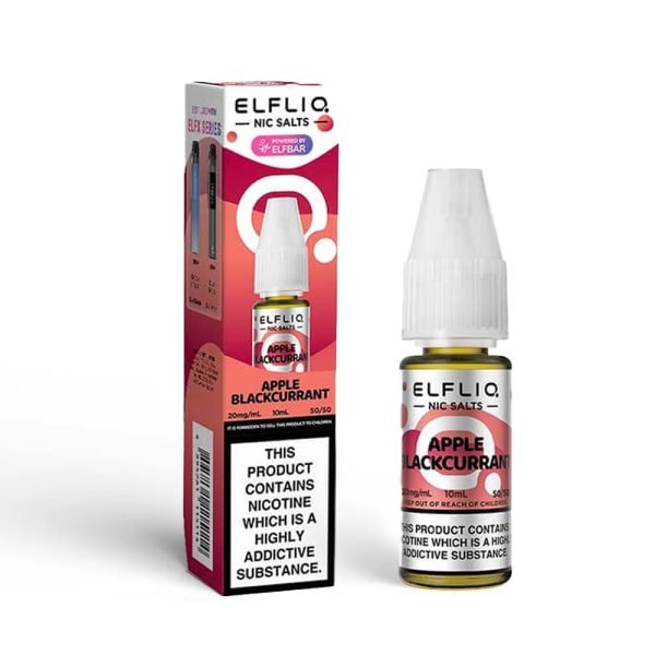 Elfliq Apple Blackcurrant Nic Salt E-Liquid by Elf Bar 5mg