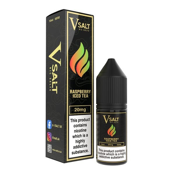 Raspberry Iced Tea Nic Salt By V Salt 50PG 50VG 20mg