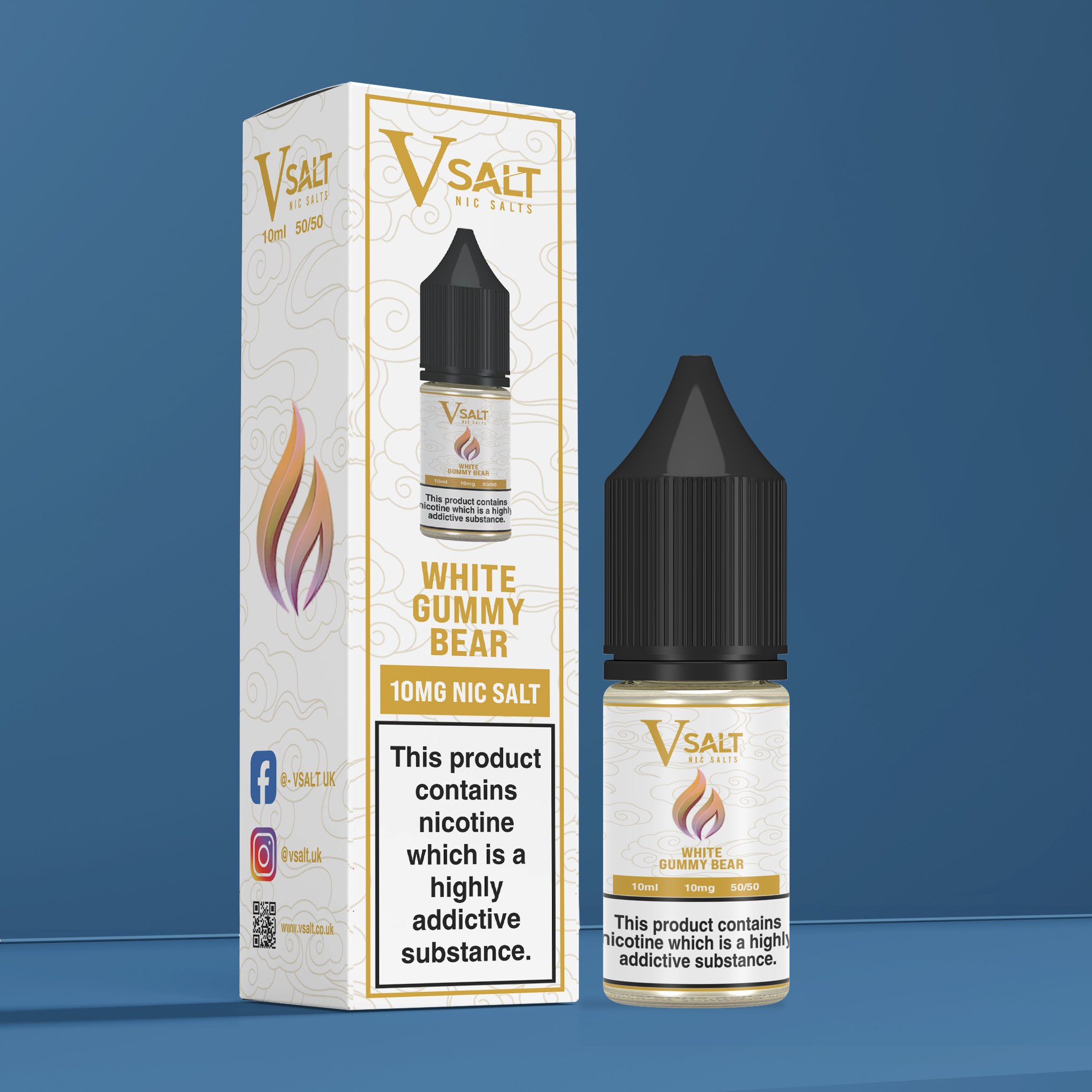 White Gummy Bear Nic Salt V Salt White Gummy Bear Nic Salt V Salt