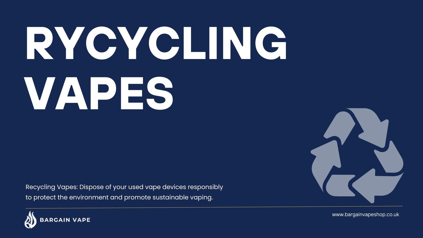 Recycling Vapes