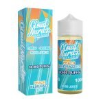 Peach Blue Razz Ice 100ml E Liquid Cloud Nurdz