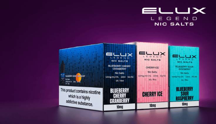 Elux Nic Salts Box Offer Bargain Vape Shop