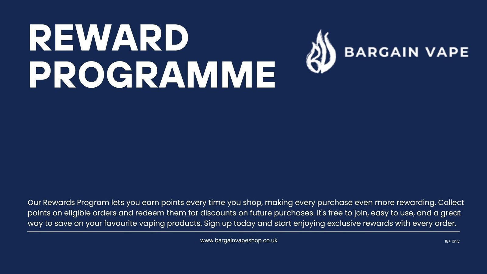 Vape Rewards Programme
